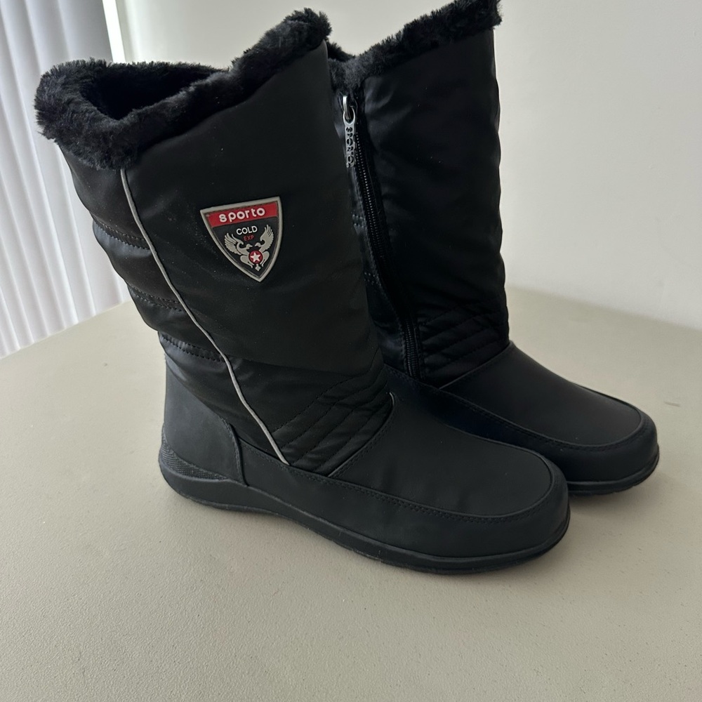 Sporto Gold Exp Snow Boots BLACK 8